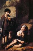 Bartolome Esteban Murillo Hoop game France oil painting reproduction